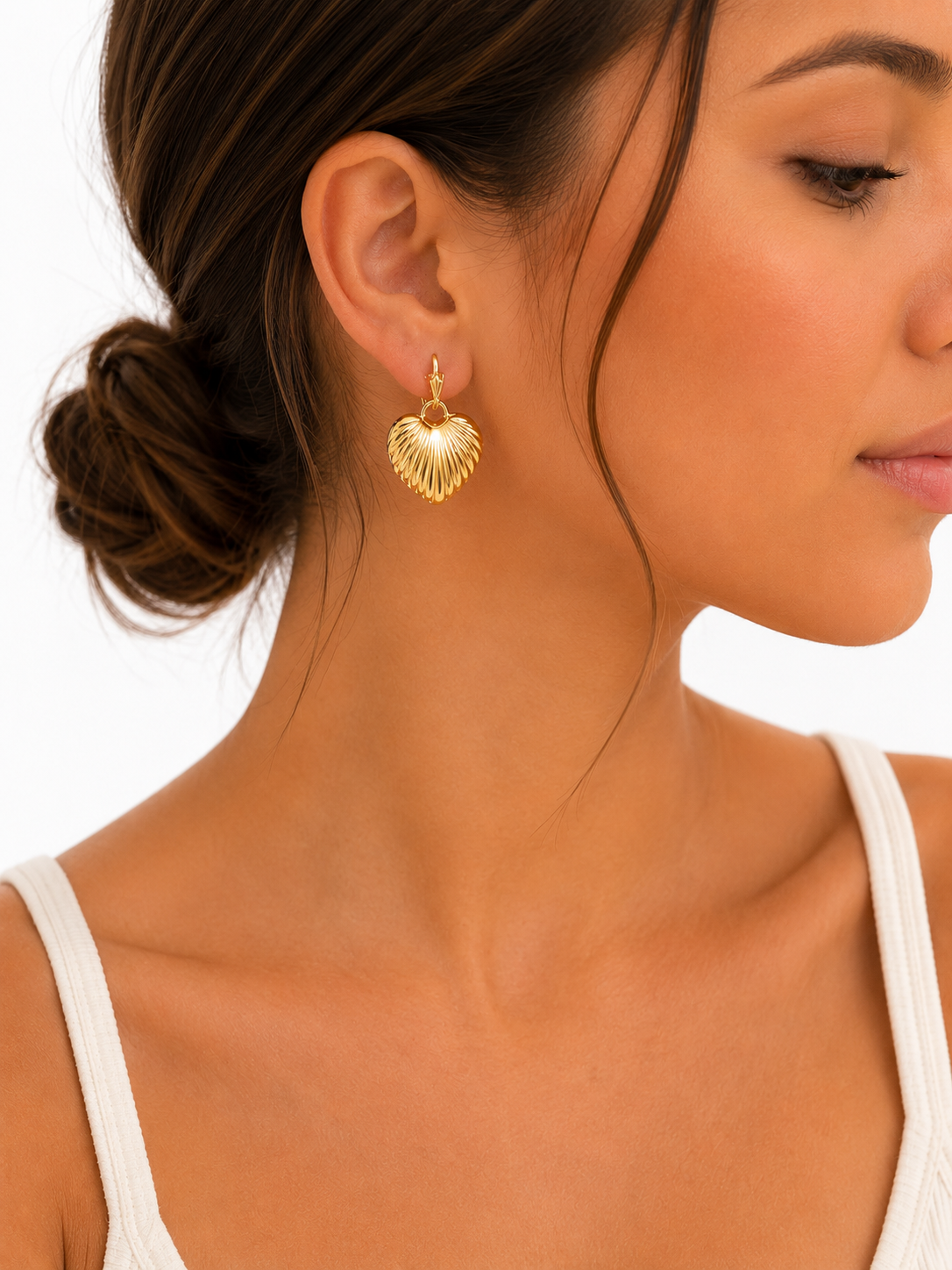 Aretes Corazón Radiant