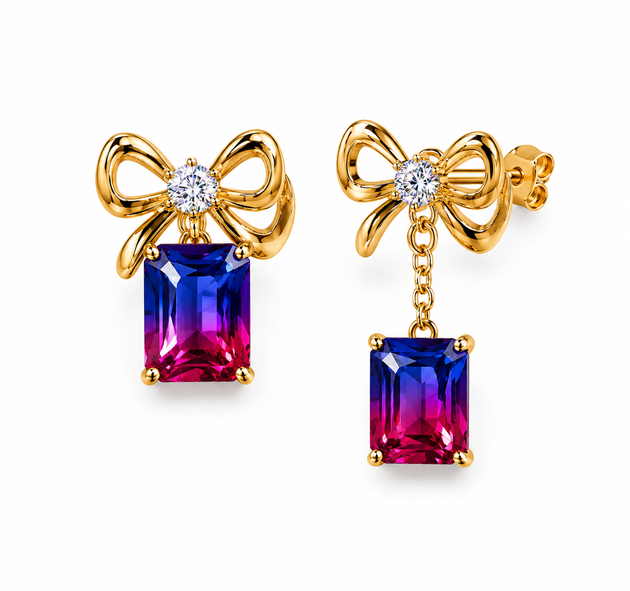 Pendientes Moño Aurora