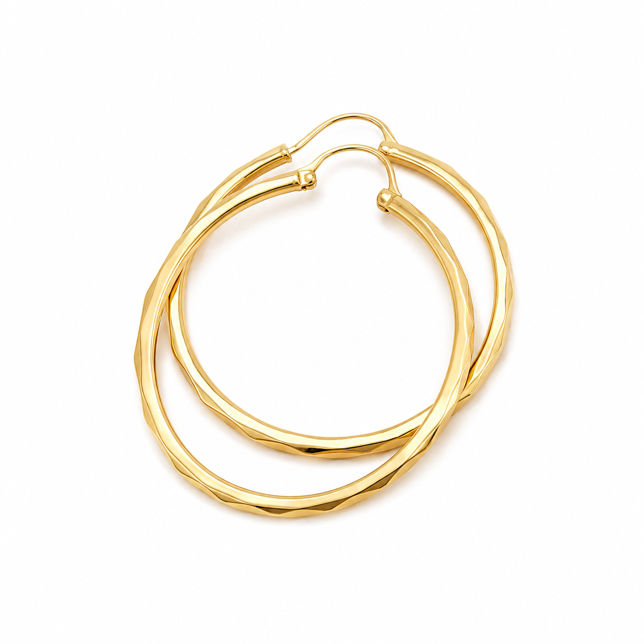 Arracadas Golden Twist Chicas