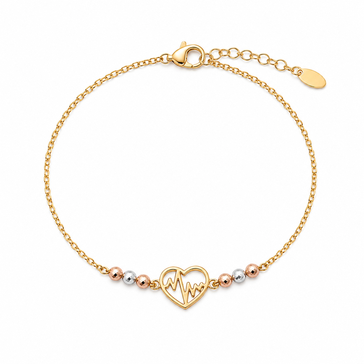 Pulsera Heartbeat Gold